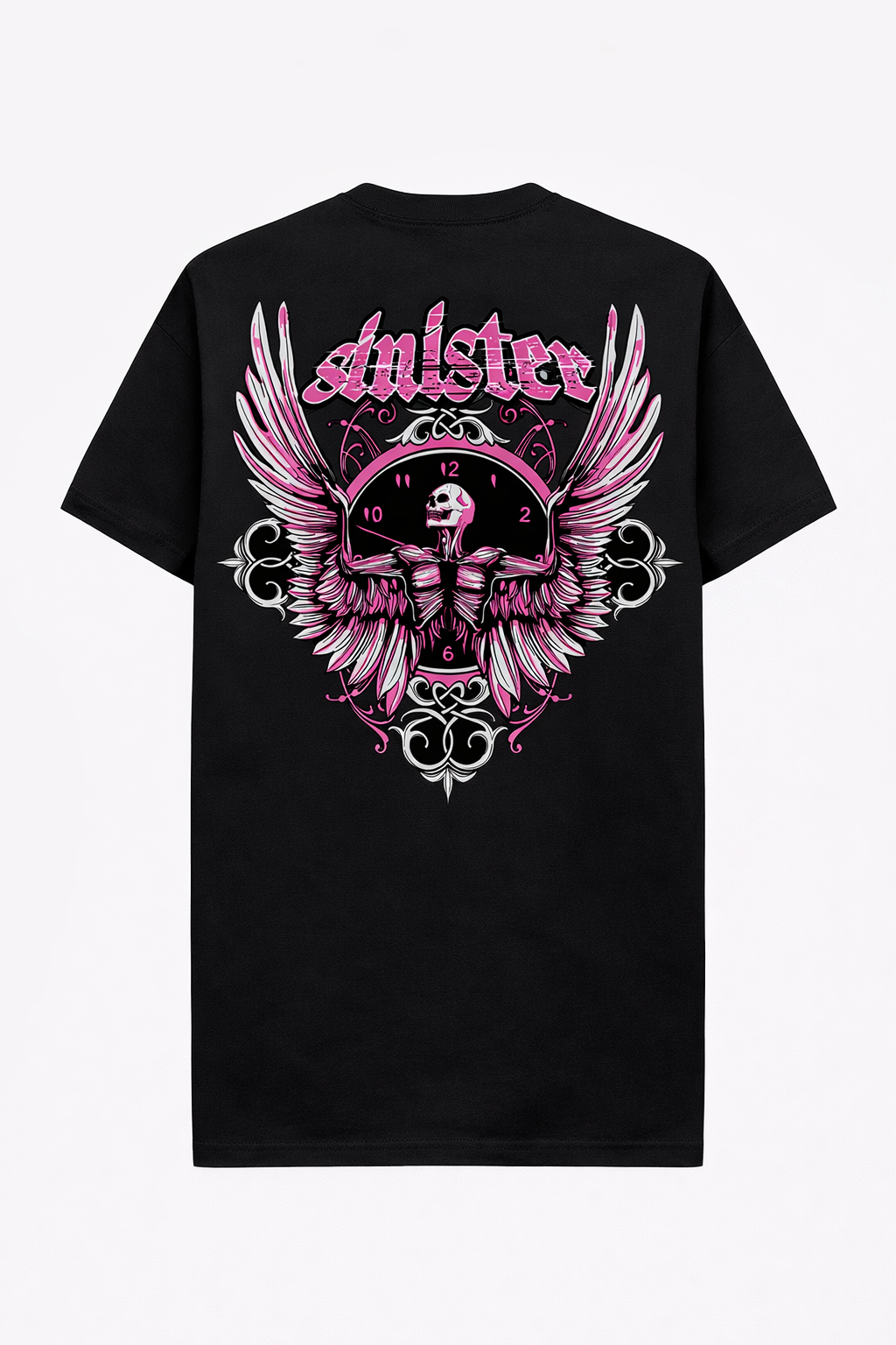 Sinister Time Tee – Black